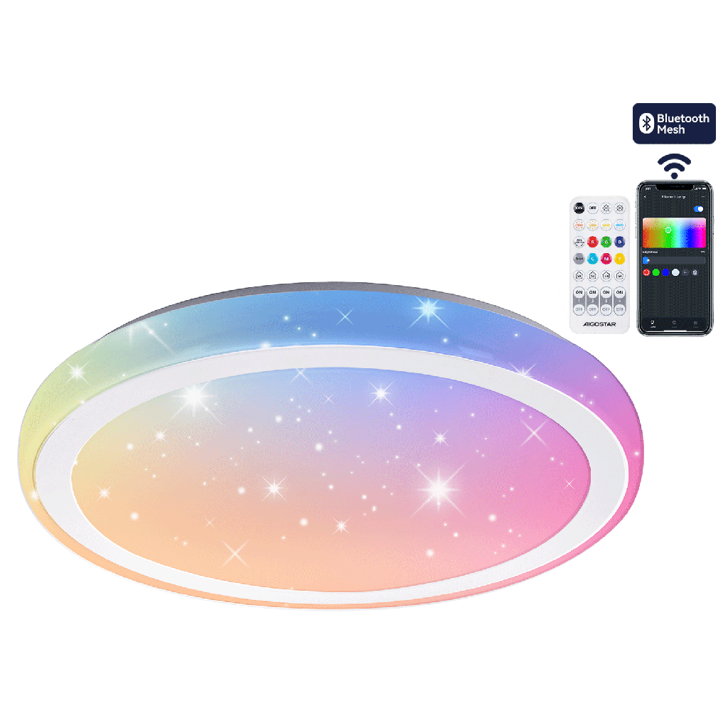 [S10303NB6] Bluetooth Mesh-Deckenleuchte 36 W RGB+CCT