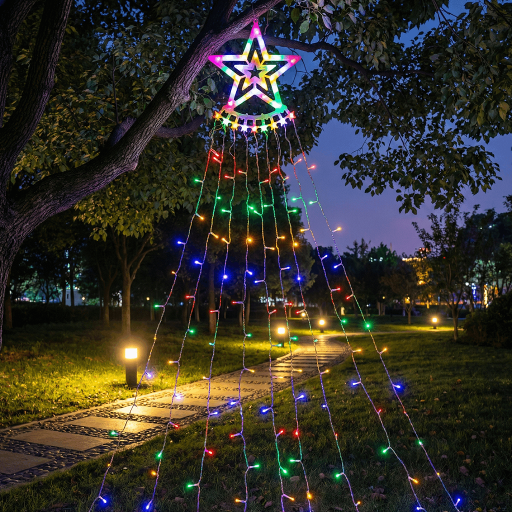 Aigostar 3D pentagram van lichtstroken met USB RGBIC 3,5m
