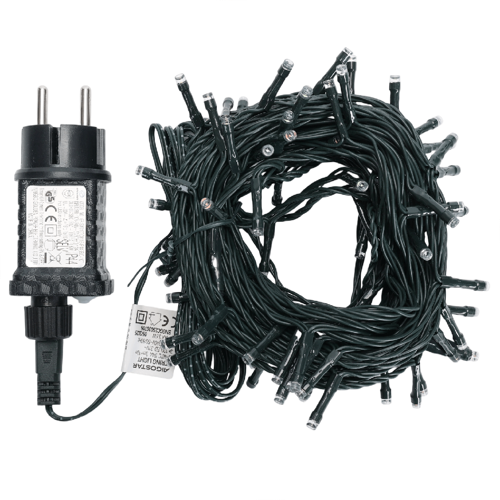 [B10303ABNG] Flaches Lichtband mit Niederspannung RGBY 10m IP44 Indoor/Outdoor