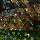 Aigostar Namaakplanten op zonne-energie omheining eucalyptusblad 2m+H0,7m 102LED