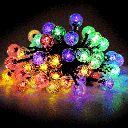 LED Solar Bubble Lichtsnoer RGBY