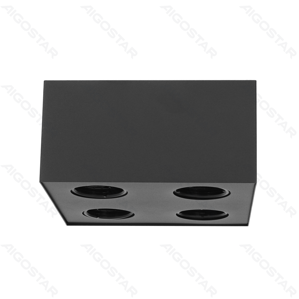 [B10404GP0] Metalen 4-voudige Opbouw Downlight GU10*4 (Zonder lichtbron)