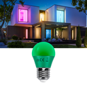 LED Bunte Glühbirne Grün G45 E27,4W