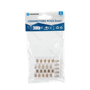 Aigostar Lasklemmen PC5 (2,5mm) (5 stks) doorzichtig & brons
