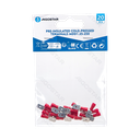 Voorgeïsoleerde 25-250 (20 stks) rood