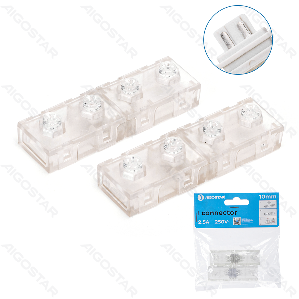 [B10303HU6] Geïntegreerd Circuit LED Lichtstrip 2835&5050 I Connector 10mm