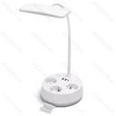 Aigostar LED Table lamp Read German socket USB PC&Copper White