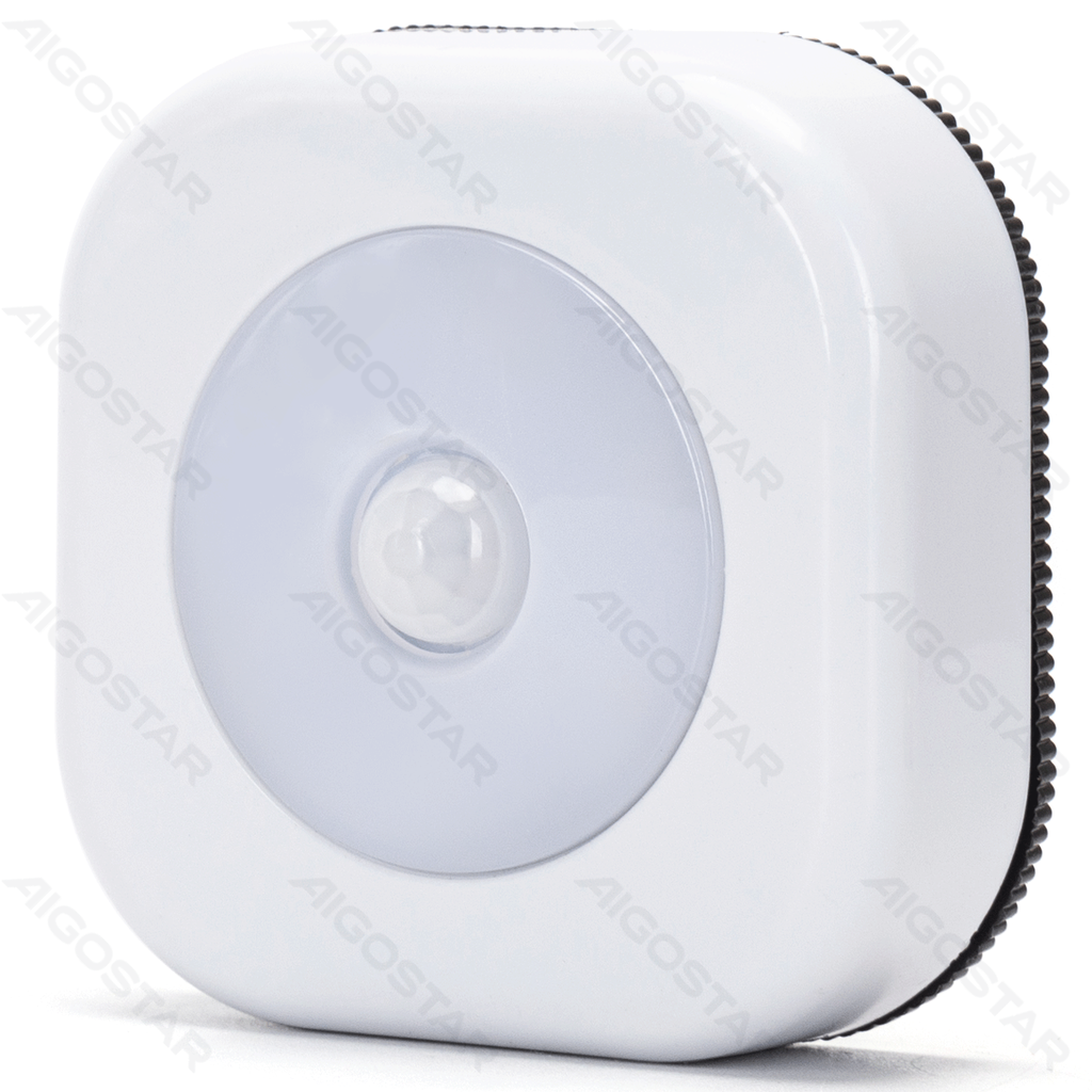 [B10308Q3R] Nachtlampje met sensor 6500K 3*AAA