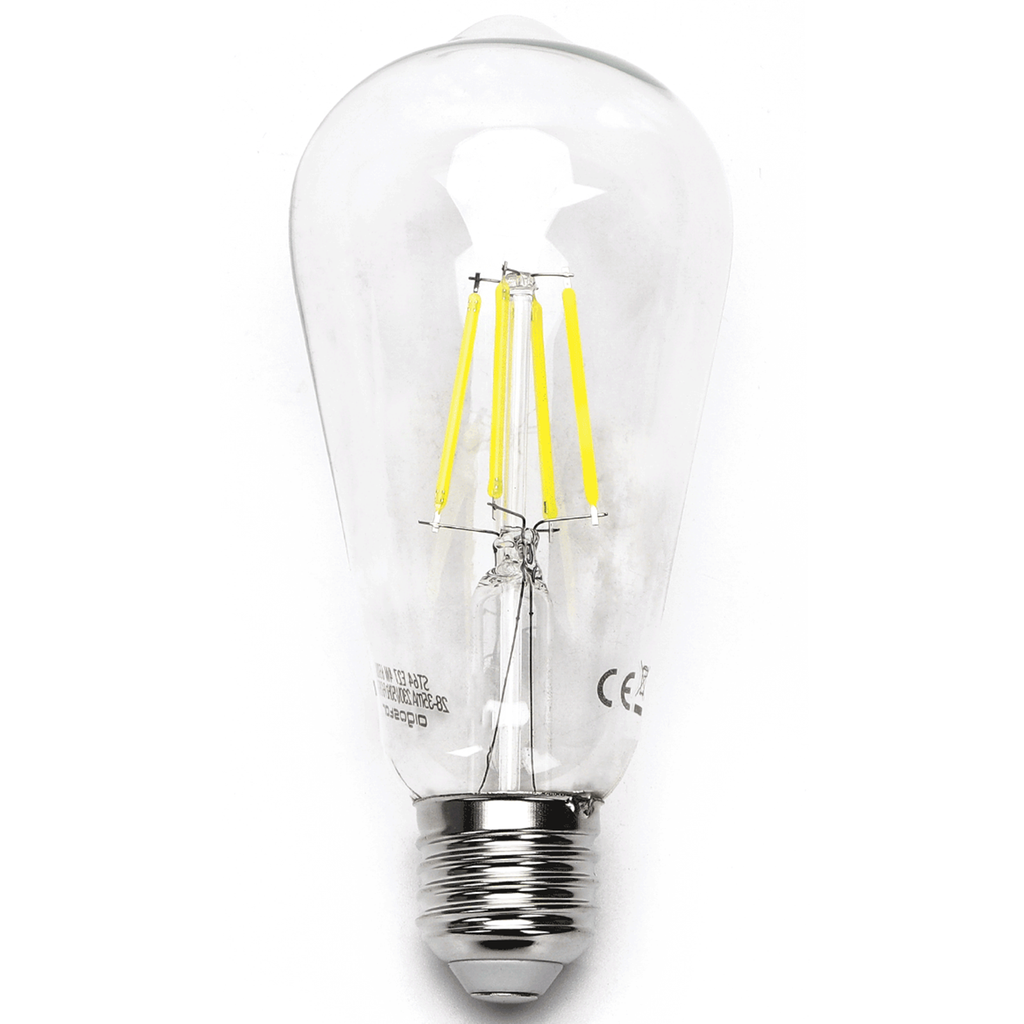 [B10106QM7] LED Gloeilamp (Helder) ST64 E27,14W