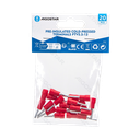 Pré-isolé 5-13 (20 pcs) rouge