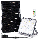 Breedstraler op zonne-energie 2m 150W RGB