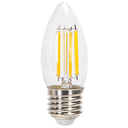LED Filament Bulb (Clear) C35 E27 8W