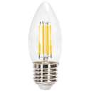 Ampoule LED (claire) C35 E27,6W