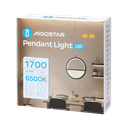Lampe suspendue en aluminium 13,5W 6500K