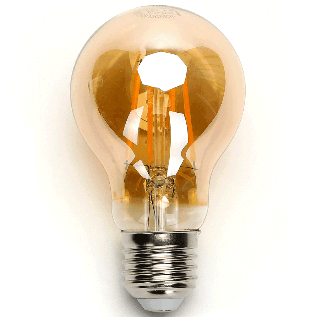 LED Light Bulb (Amber) A60 E27,10W