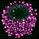 Aigostar Lichtslinger 3AA 100 x LED Roze licht L5m (binnen en buiten)