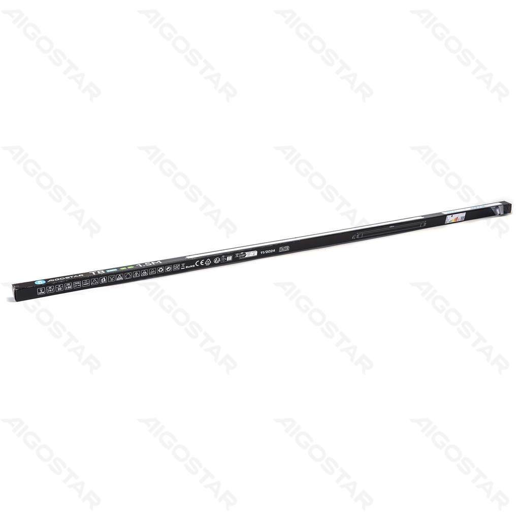 Aigostar LED half aluminium kunststof T8 buis 1,5m 13W 6500K 185lm/w