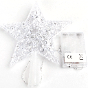 Guirlande lumineuse avec pile 3AA pic de 0.21m avec étoile RGBY IP20 Intérieur