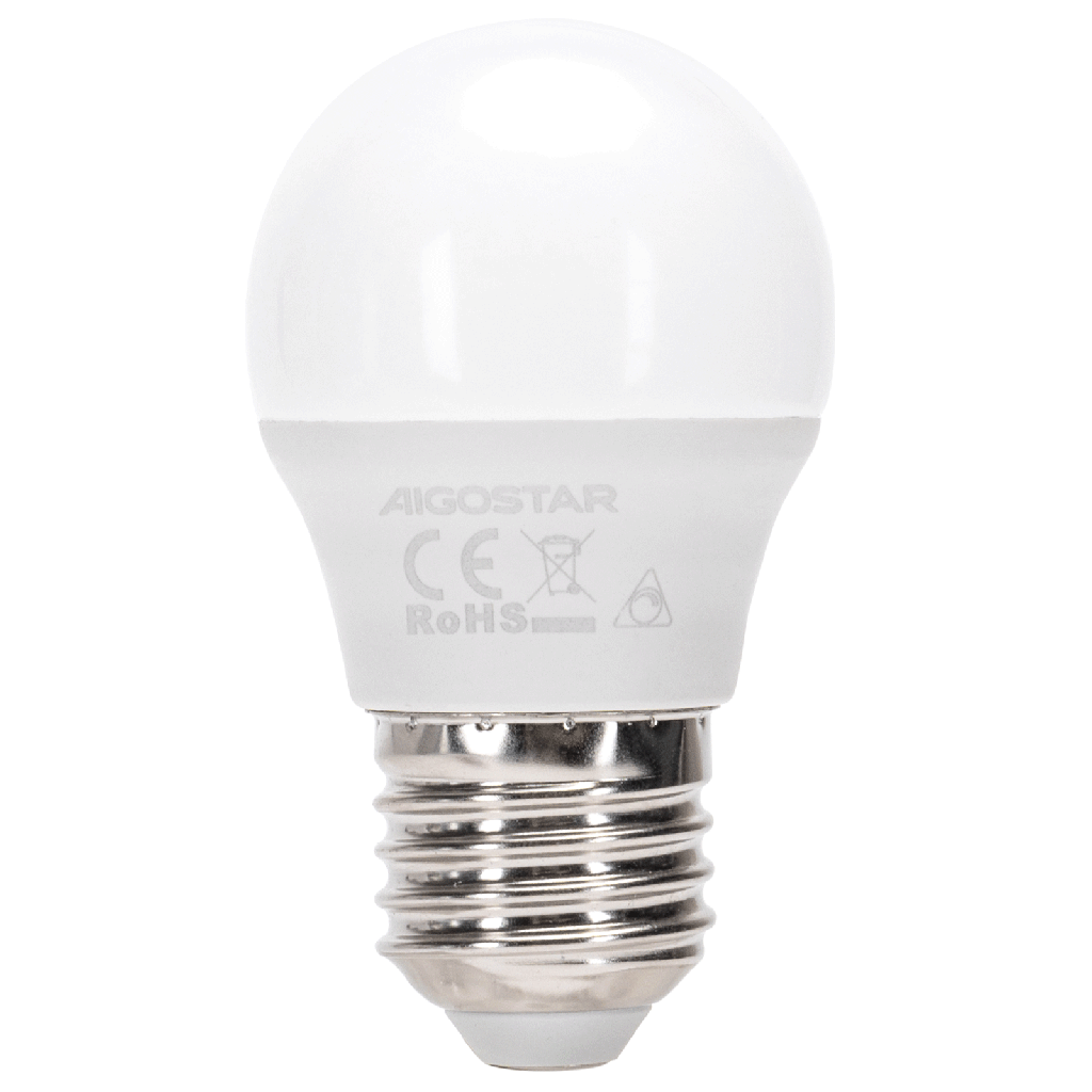 Ampoule LED dimmable G45 E27 4,9W 2700K