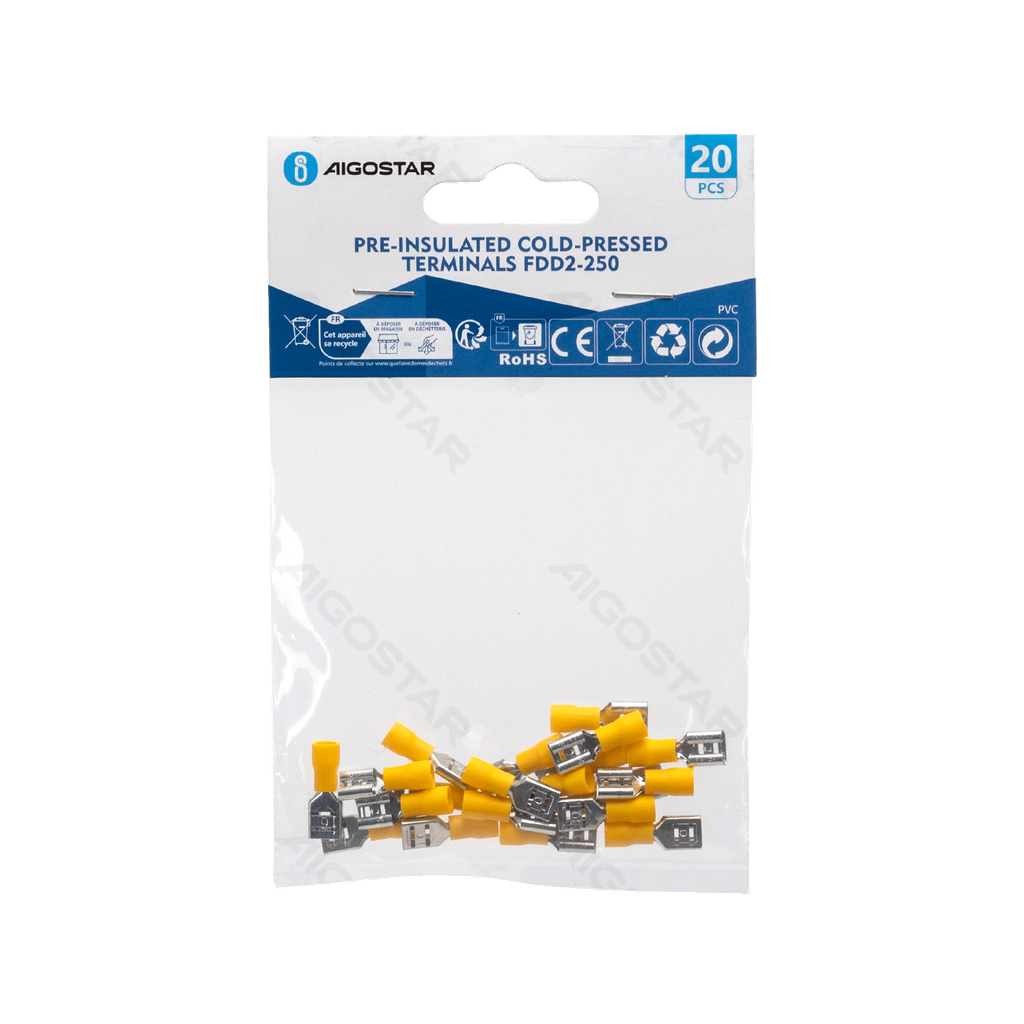 Pre-insulated yellow