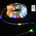 Aigostar Lichtstrook (PVC & koper) met 4AA-batterij RGB 5m