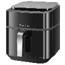 Aigostar Airfryer met dubbele verwarming boven en onder 1800 W 6 5 liter