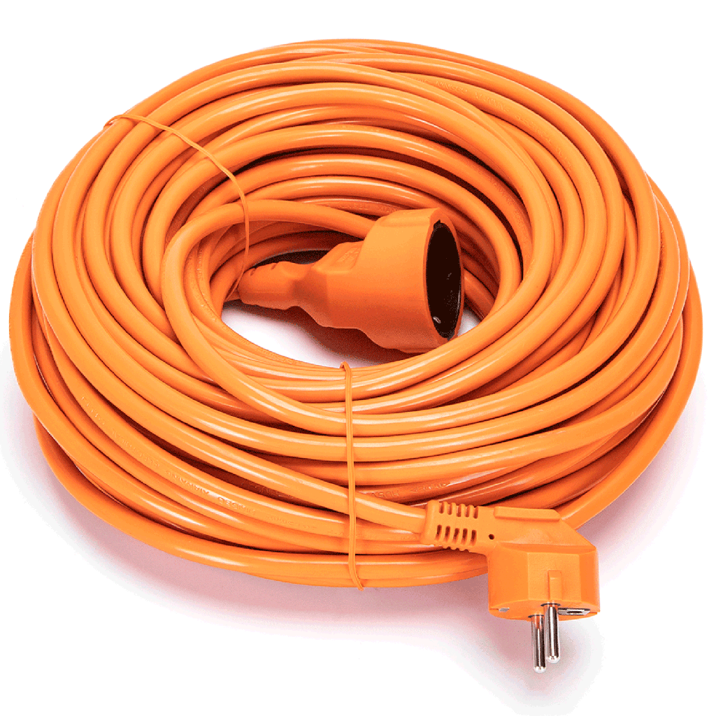 [B20103IO3] Aigostar Duits Type Verlengsnoer 3G1.5mm² 30m Oranje