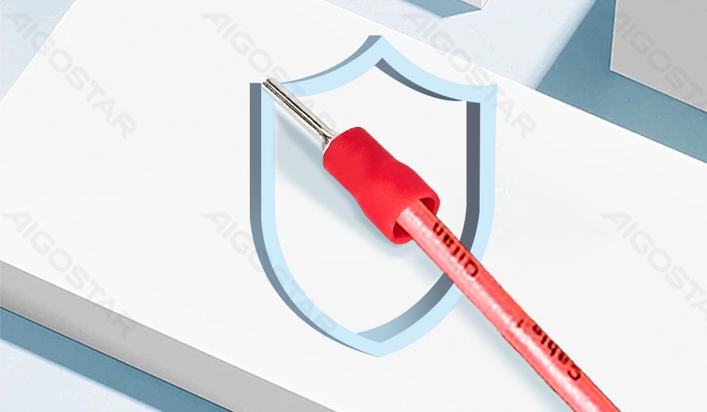 [B20104P4W] Vorisoliert rot