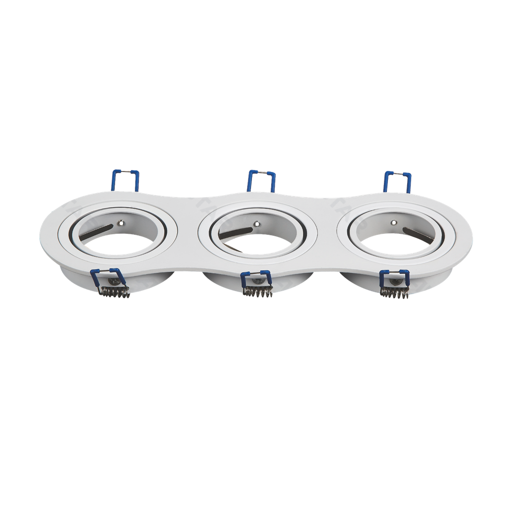 [B10405IGH] Triple Spot Fitting White