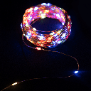 LED Solar Koperdraad Lichtsnoer RGBY