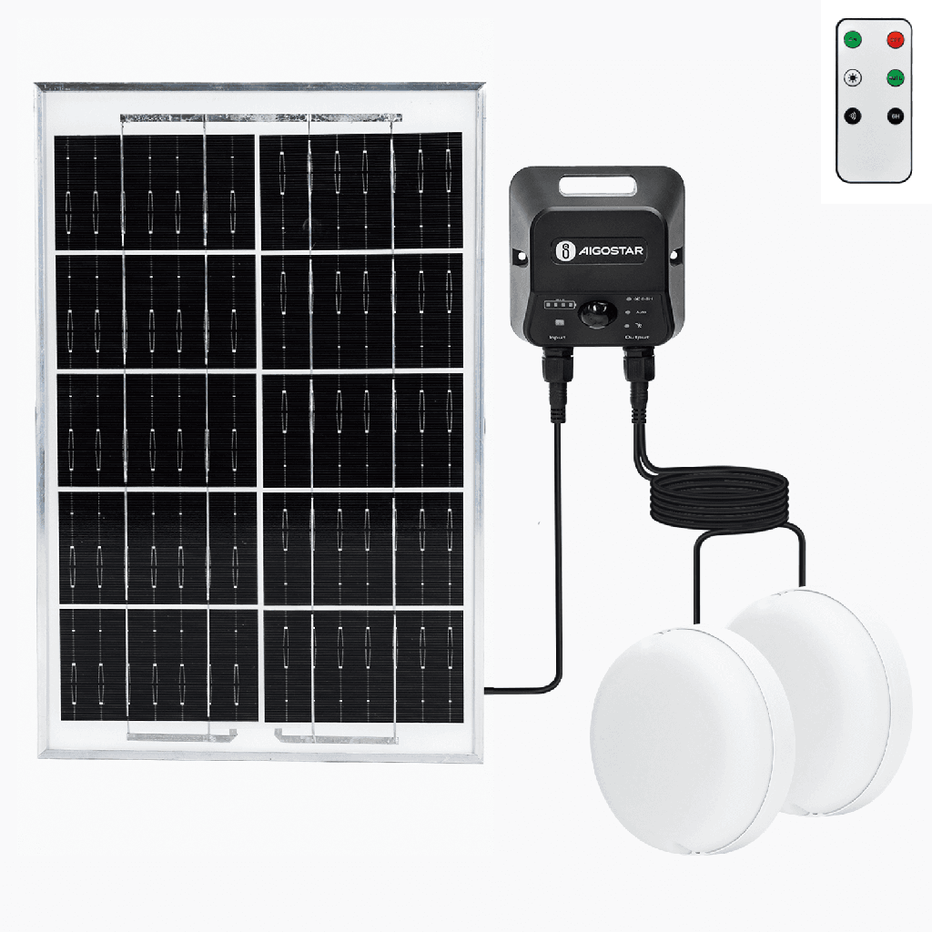 [B1020135K] Plafondlamp op zonne-energie