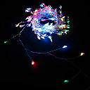 3AA Battery Light Cord Copper Wire Fireworks Lights RGBY 6m IP44 Indoor/Outdoor