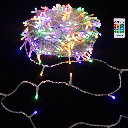 Guirlande lumineuse boîte à musique 3AA RGBY 10m IP44 Intérieur/Extérieur