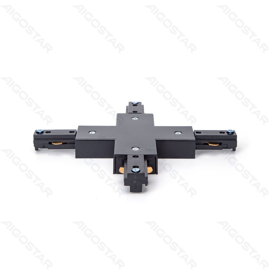 [B10403RAN] Dreileiter-Stromschiene Typ X Schwarz