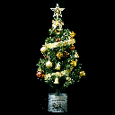 Aigostar Christmas tree Mini Iron bucket H60cm With accessory