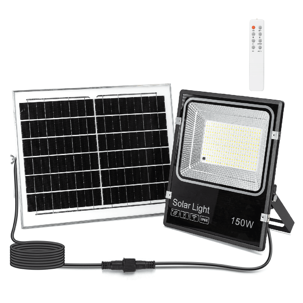 [B1020133C] Solarflutlicht Getrennt 150W CCT 5M Kabel 08 Serie