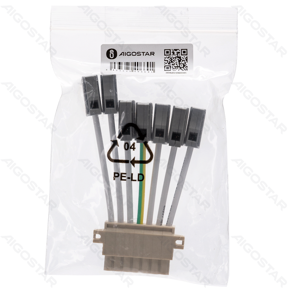 [B104083CH] 7-Leiter-Sammelschienen-Klemmenblock