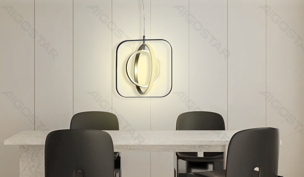 [B10305N7P] Aluminium-Pendelleuchte 30W 2700K