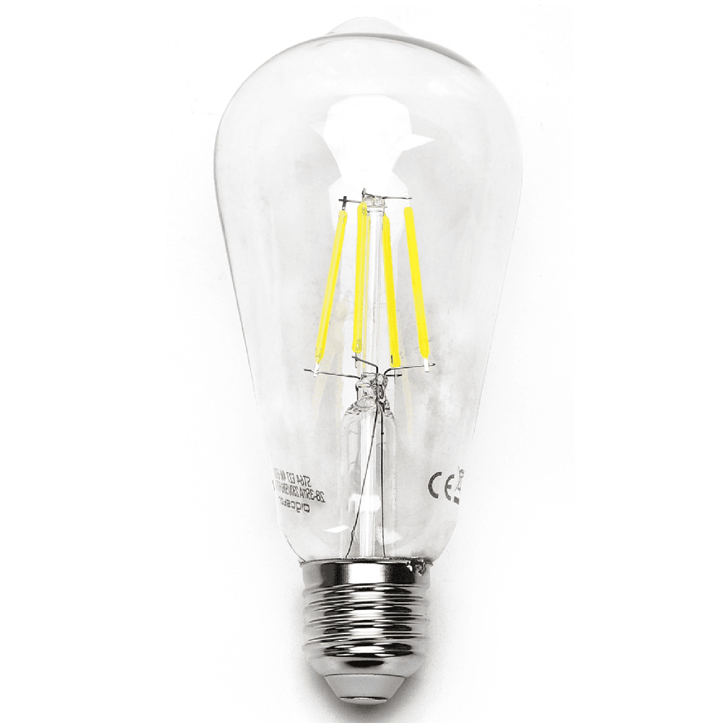 [B10106QLL] LED Light Bulb (Clear) ST64 E27,4W