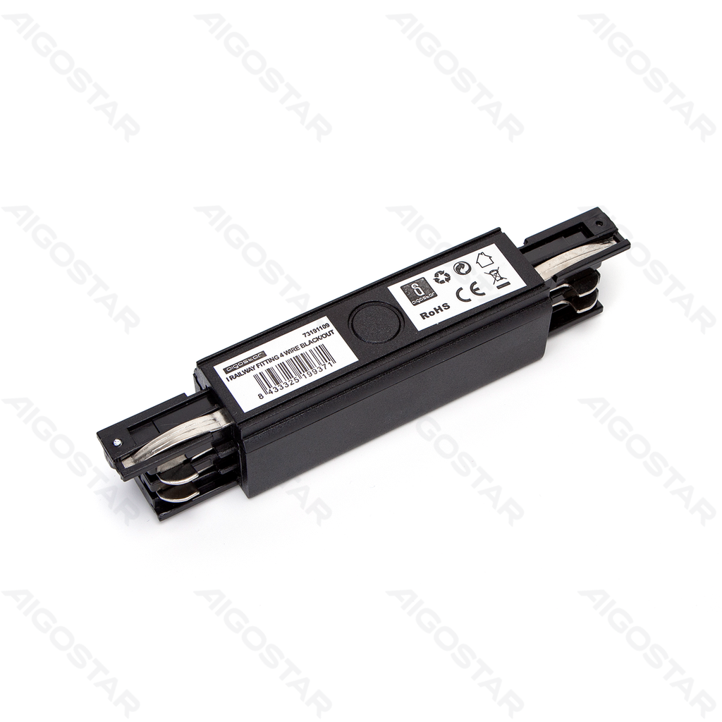 4-Draht L-Typ Schiene schwarz