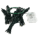 Aigostar 3AA Batterij Lichtsnoer Boom Bedekking Licht Warm Wit 1.8m IP44 Binnen/Buiten