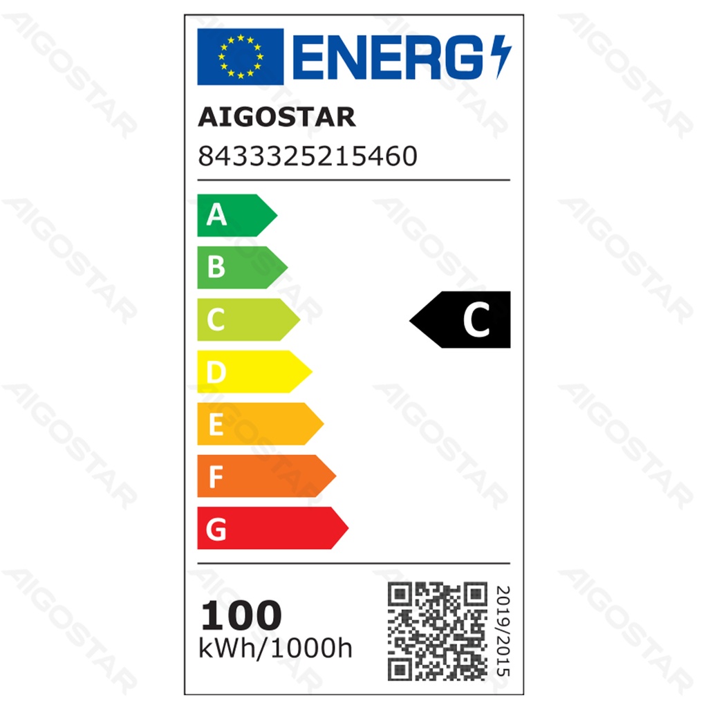[B10404ZAW] LED-Hochregal-Lampe 100W