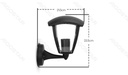 Aigostar Vintage Wandlamp Zwart (Zonder Lichtbron) E27