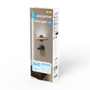 Aigostar Houten en metalen LED-wandlamp 6,5W 6500K