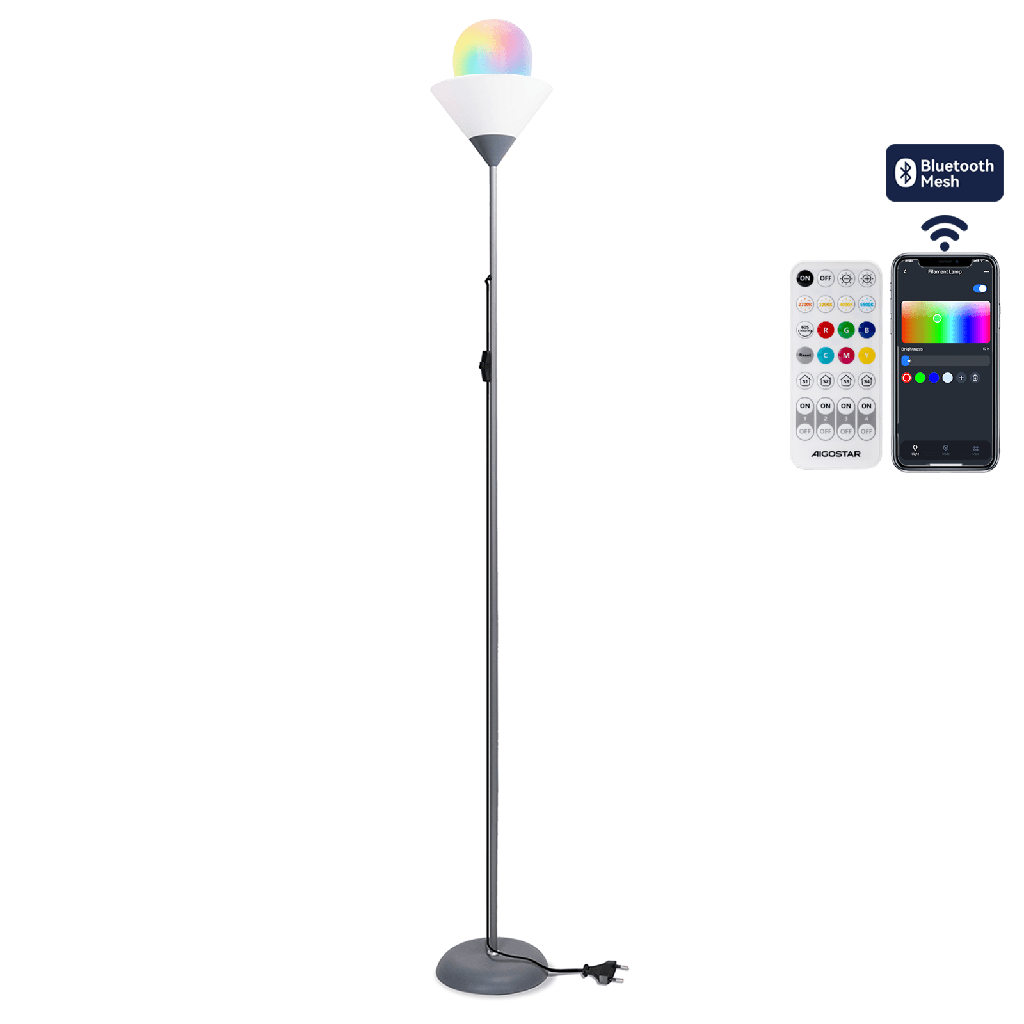 [S10303P43] Aigostar Bluetooth MESH G45 E27 6,5W RGB+CCT