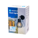 Aigostar Metalen wandlamp zwart (zonder lichtbron) E27
