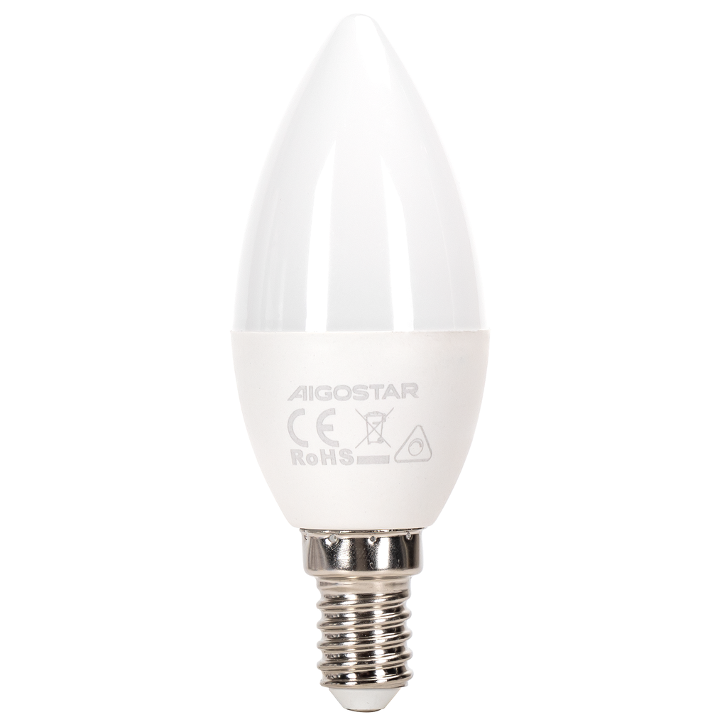 [B101051E8] Aigostar Dimbare LED-lamp C37 E14 4,9W 6500K