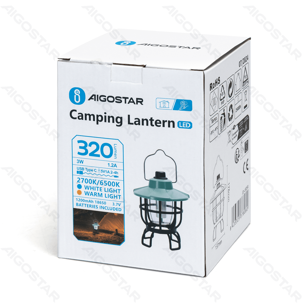 [B105011JP] Lanterne de camping LED Chargement USB
