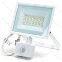 LED-breedstraler met sensor 30W 4000K wit