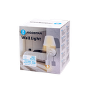 Metalen wandlamp wit (zonder lichtbron) E27